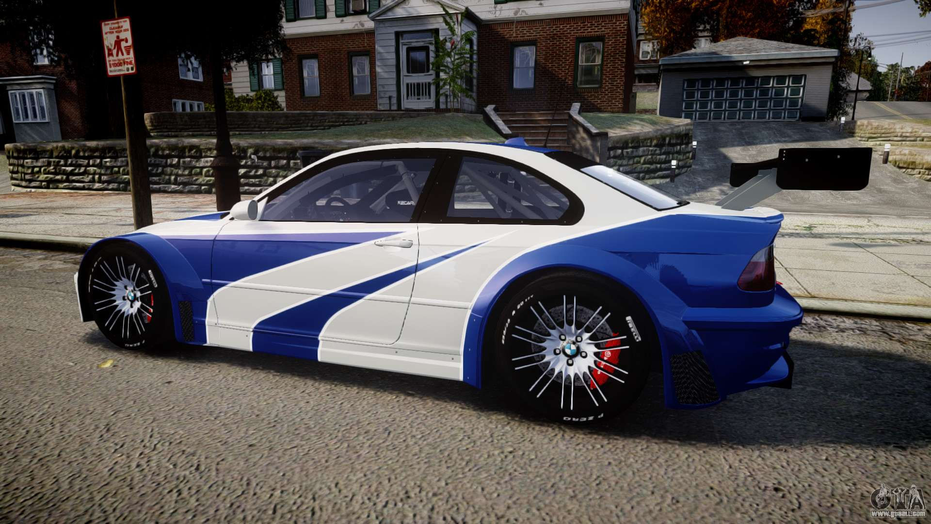 Wallpaper #aGi2IJMBSpphPi3-dS4L31 BMW M3 E46 GTR Most Wanted Plate Nfs Nd 4 Spd for Gta 4