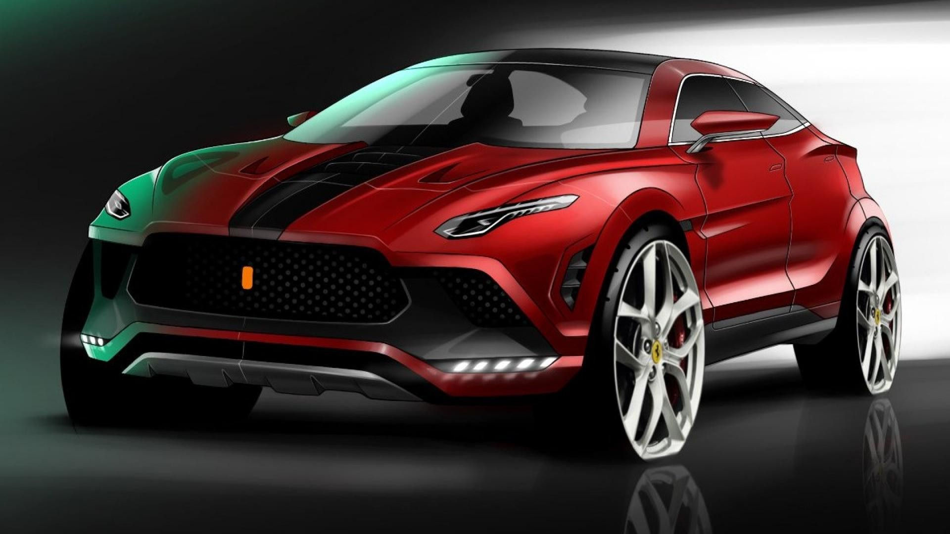 Wallpaper #12cH-ZIBSpphPi3-IIvK20 SUV Ferrari Purosangue 2021 Novita Lancio Motore Interni