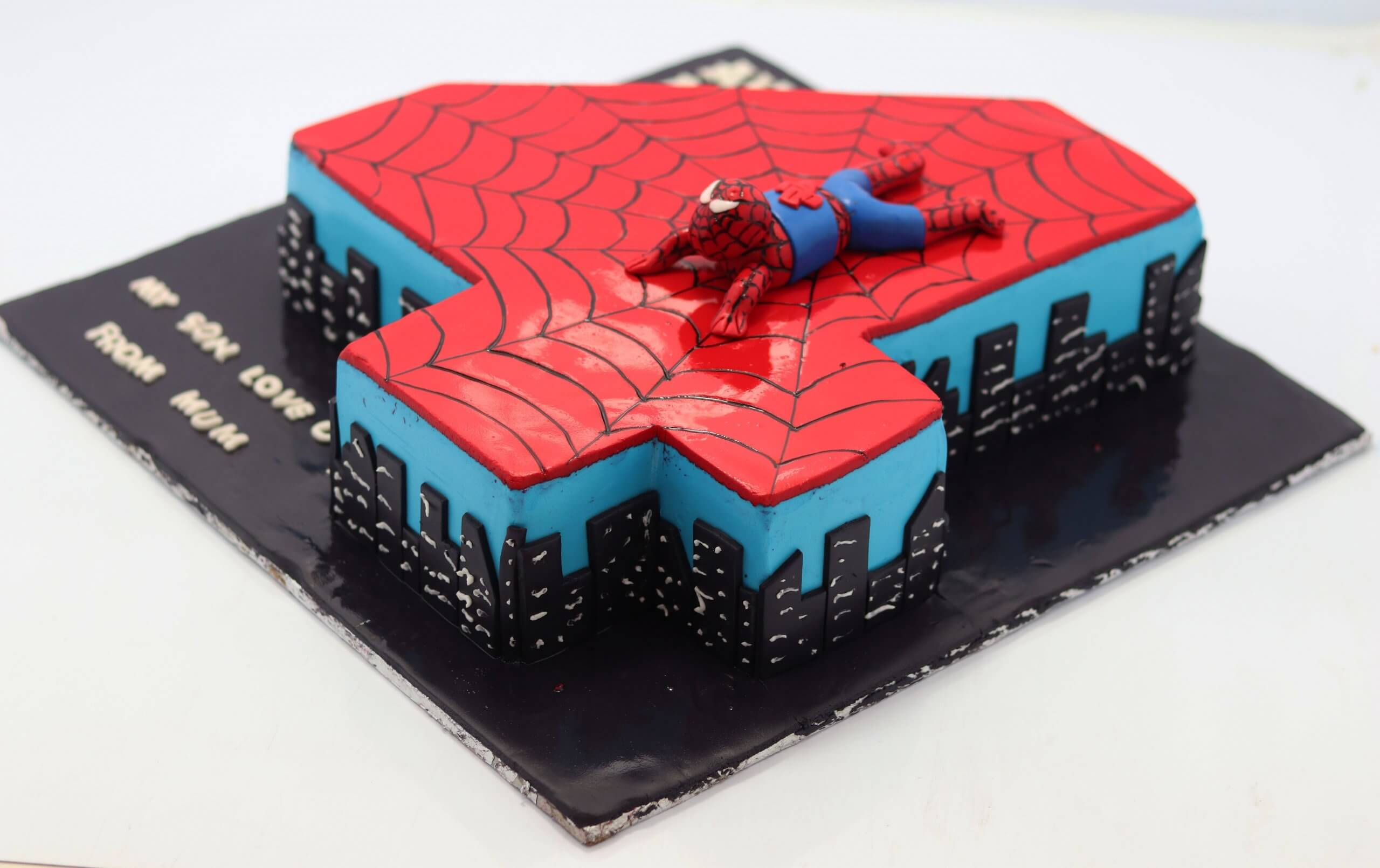 Wallpaper #KqUiMpMB0vj5YdARn9Mc31 4th Birthday Spiderman Cake Kids 4th Happy Birthday Cakes