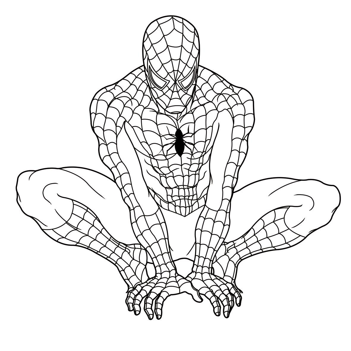 Wallpaper #o2f3-JIBSpphPi3-7otU338 Coloring Page Spiderman Printable Disegni Da Colorare Immagini Disegni