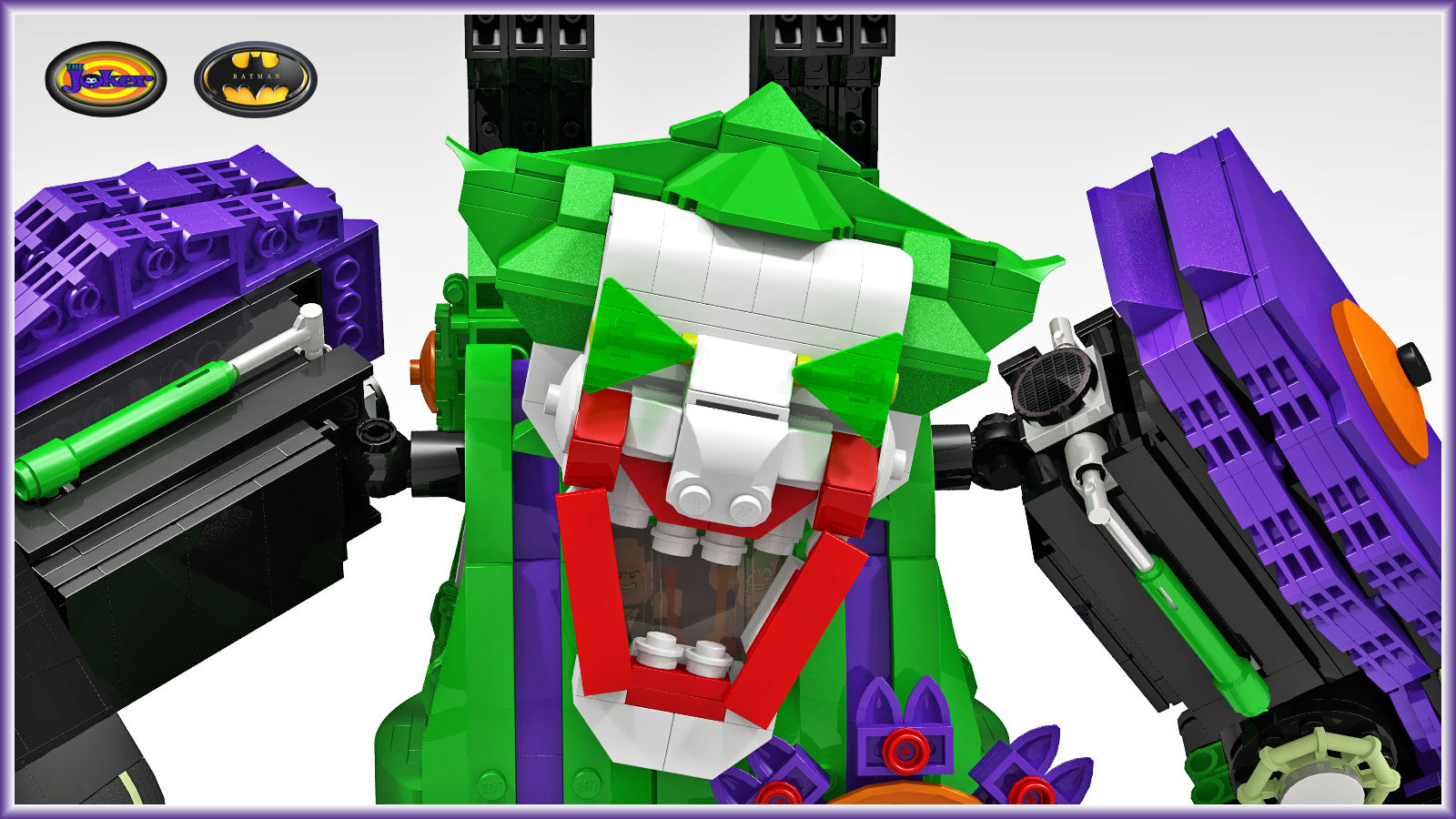 Wallpaper #CRnTLI8BtGB6xQ78qZEf0 Lego Ideas Giant Joker Robot