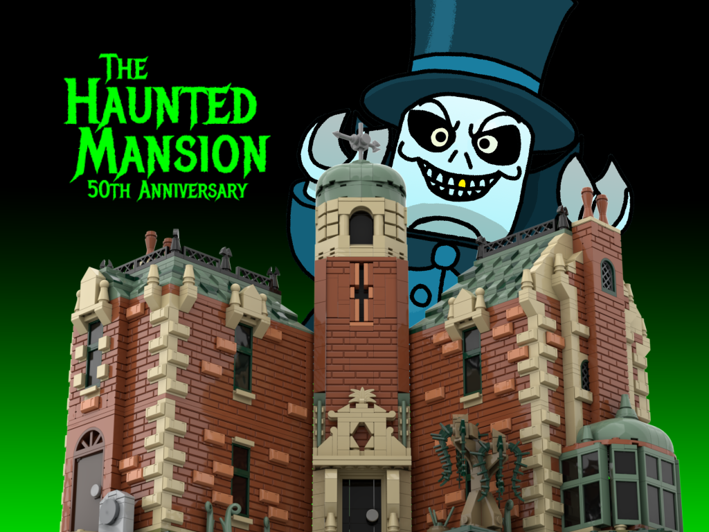 Wallpaper #VaeZMpMBlSzal8H1uNvY298 Lego Ideas the Haunted Mansion 50th Anniversary