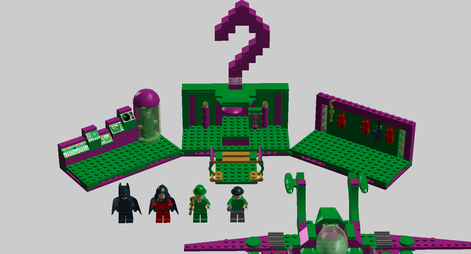 Wallpaper #B6WGN5MBVBiSkHCa7own75 Lego Ideas the Riddlers Lair