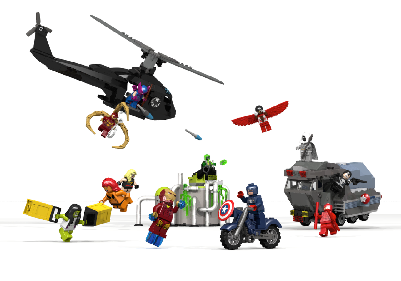 Wallpaper #nf-5aZMB3lSXT3zUSeUO219 Lego Ideas Marvel Civil War
