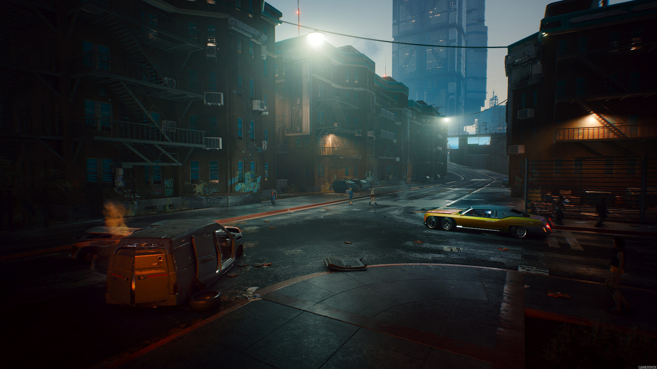 Wallpaper #GRmVBI8BtGB6xQ78709516 Cyberpunk 2077 4K Screenshots Show a Night City Full of Life