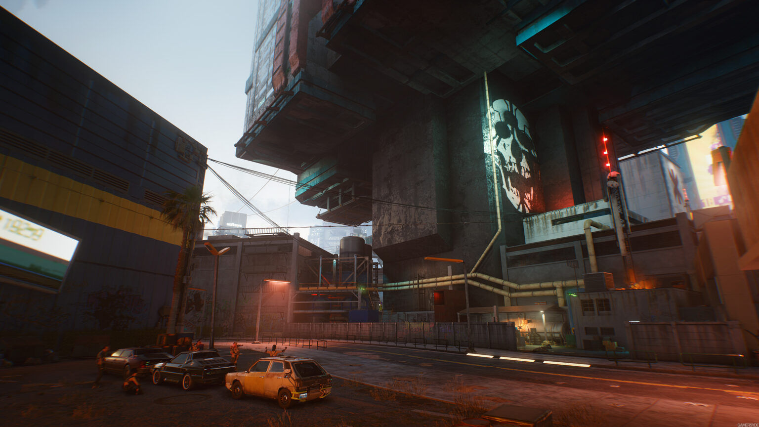 Wallpaper #1A61B Maciej Rebisz Cyberpunk 2077 Biotechnica Hotel