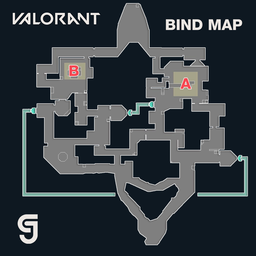 Wallpaper #bme_6ZIBSpphPi3-ekMU18 Valorant Map Overviews Bind Haven Split and Ascent