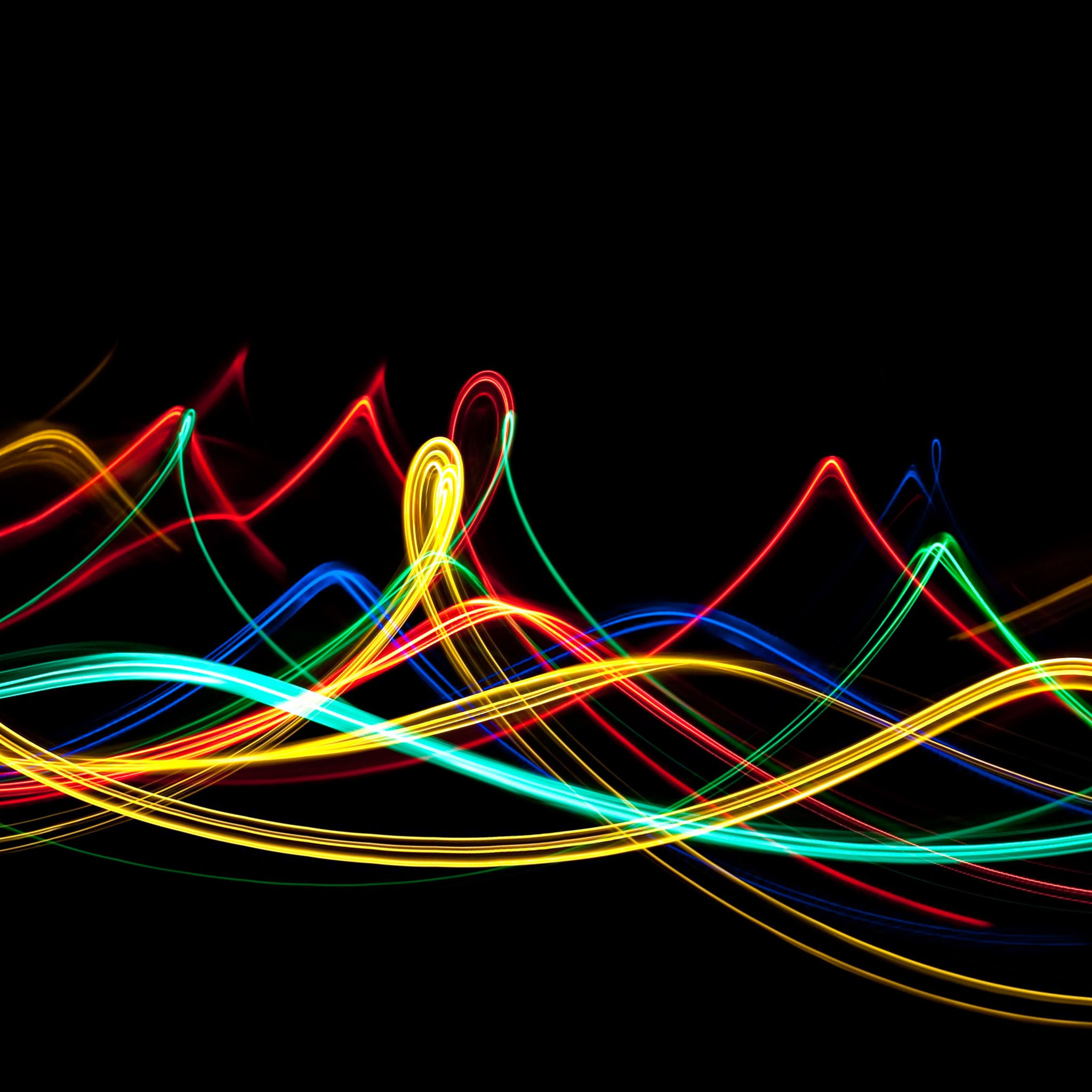 Wallpaper #472b5 Yellow Neon Green Neon Image Photo Free Trial Bigstock