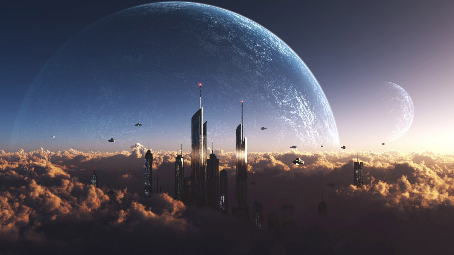 Wallpaper #IH038o4Bnwiau_P6Swvr27 49 Sci Fi City Wallpapers Wallpapersafaricom
