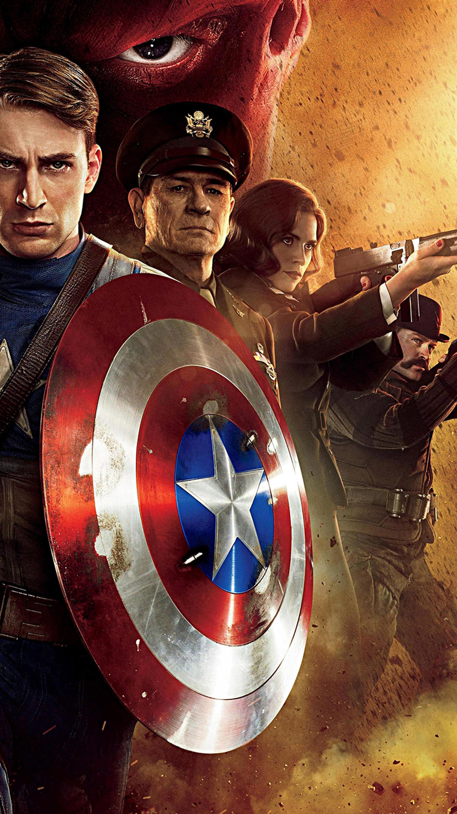 Wallpaper #UH0z844Bnwiau_P6Dgzs45 Free Download Captain America the First Avenger HD Wallpaper