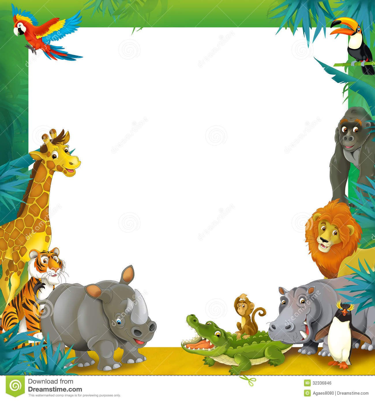 Wallpaper #03c4b Happy Jungle Safari Birthday Our Amhiraya Studio