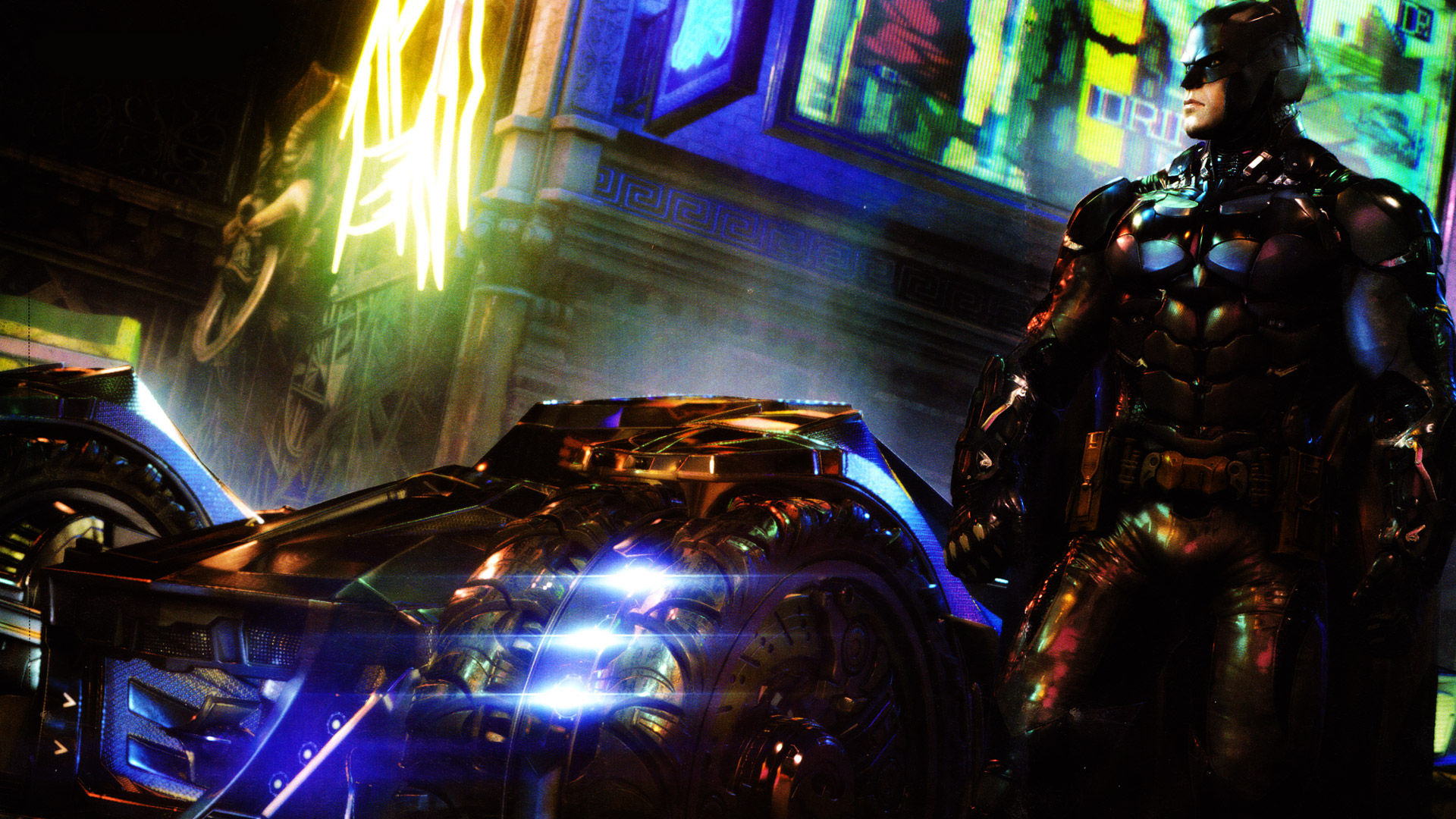 Wallpaper #lABg644BSdW8dNou_BFm33 Free Download Batman Arkham Knight Wallpaper 2 Wallpapersbq 1920x1080