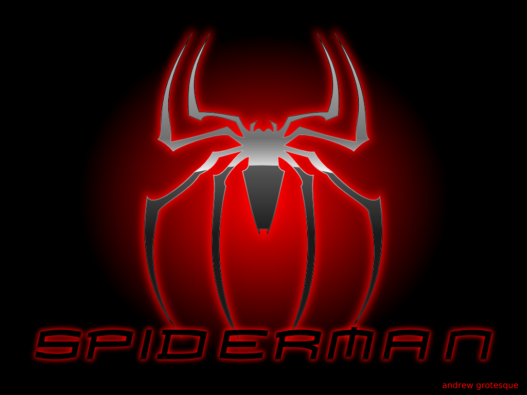 Wallpaper #oRnMII8BtGB6xQ78H35246 Free Download Black Spider Man Logo 1024x768 for Your Desktop Mobile