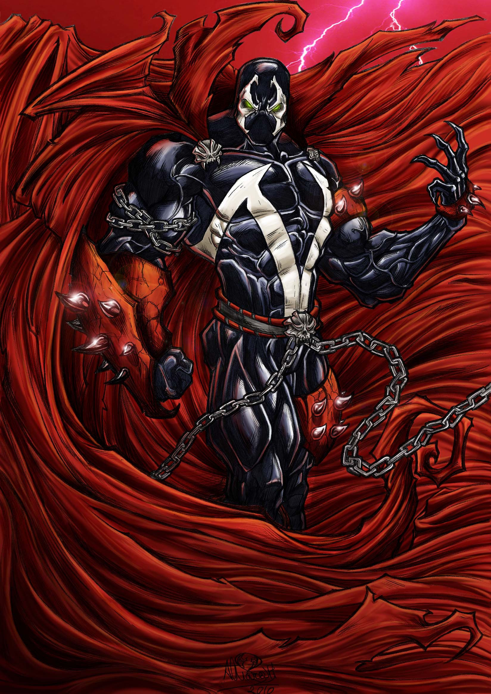 Wallpaper #848ff Spawn iPhone Wallpapers Top Free Spawn iPhone Backgrounds