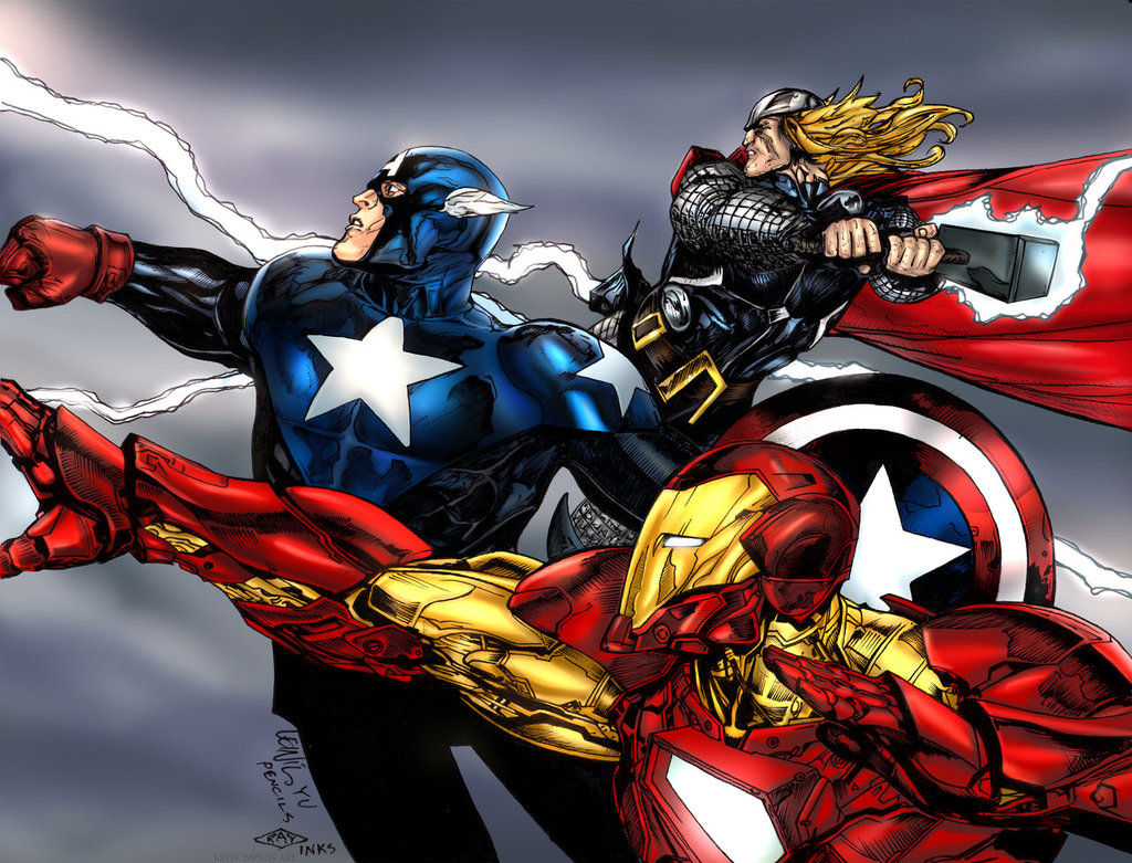 Wallpaper #pXQvwo4B_8f4nGFah26c18 47 Captain America and Thor Wallpaper Wallpapersafaricom