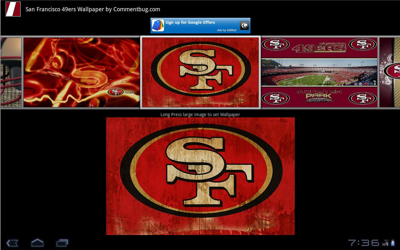 Wallpaper #bde60 Pin by the Deck on NFL 49ers Pictures San Francisco 49ers Logo San