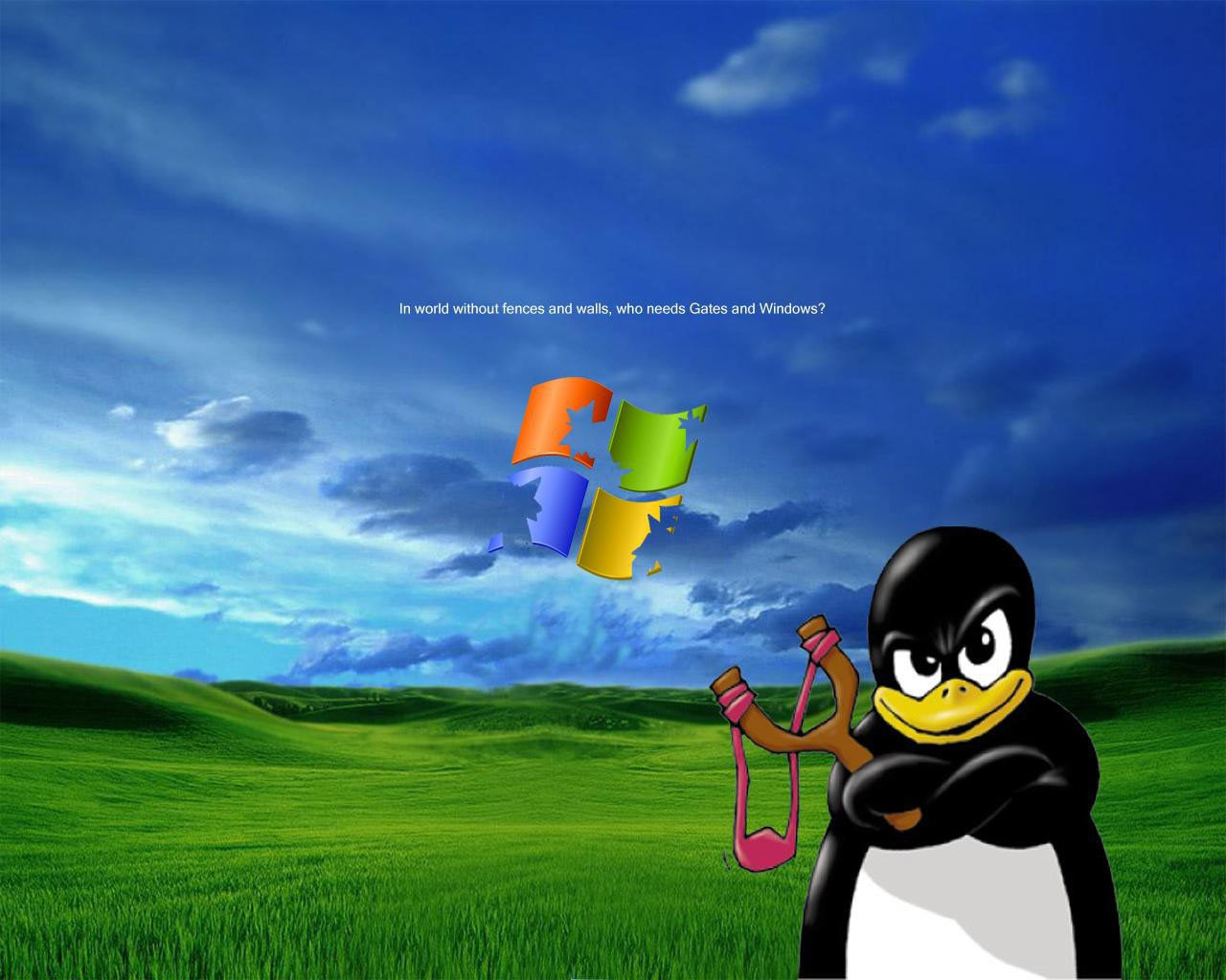 Wallpaper #6wC66o4BSdW8dNou3w_H34 Linux vs Windows Wallpaper Wallpapersafari