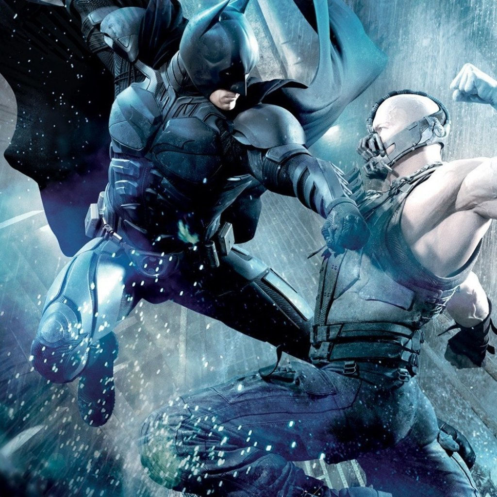 Wallpaper #Zn249I4Bnwiau_P69hD644 Free Download Its Batman Versus Bane in This the Dark Knight Rises iPad