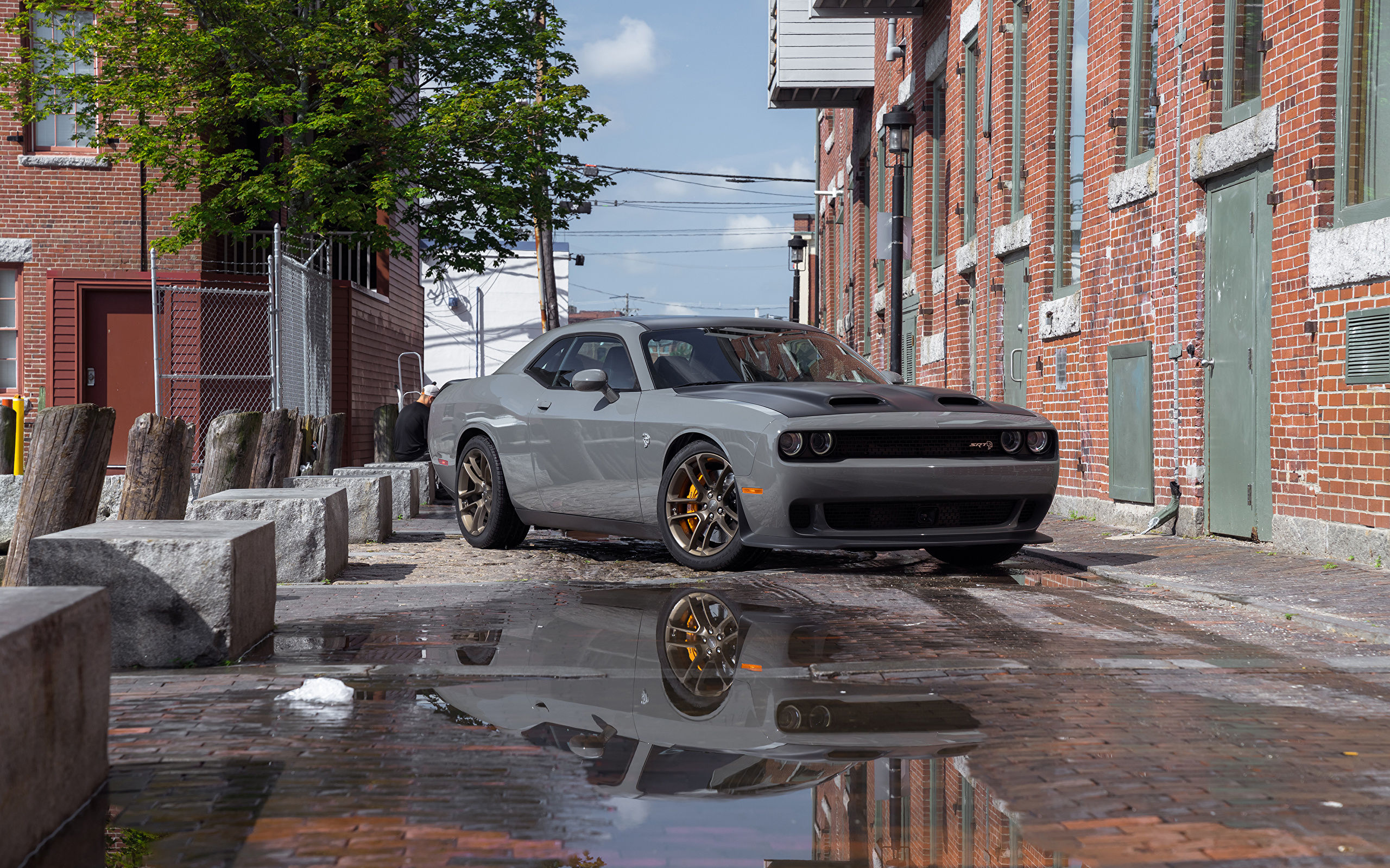 Wallpaper #84950 2018 Dodge Challenger Srt Demon Black Satin Hood Only 594 Miles Bone