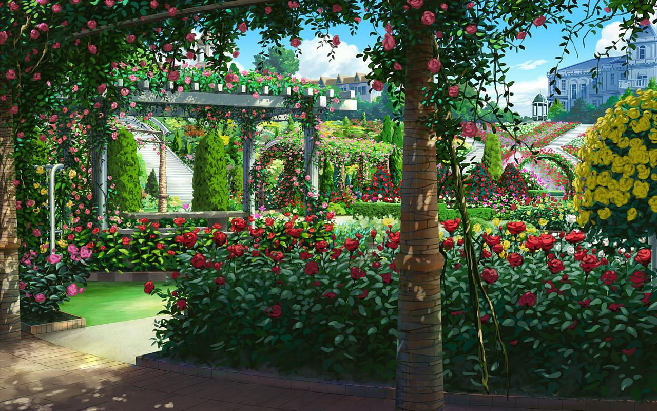 Wallpaper #0GhWIpMBSpphPi3-rzIH178 Rose Garden Wallpaper Wallpapersafari