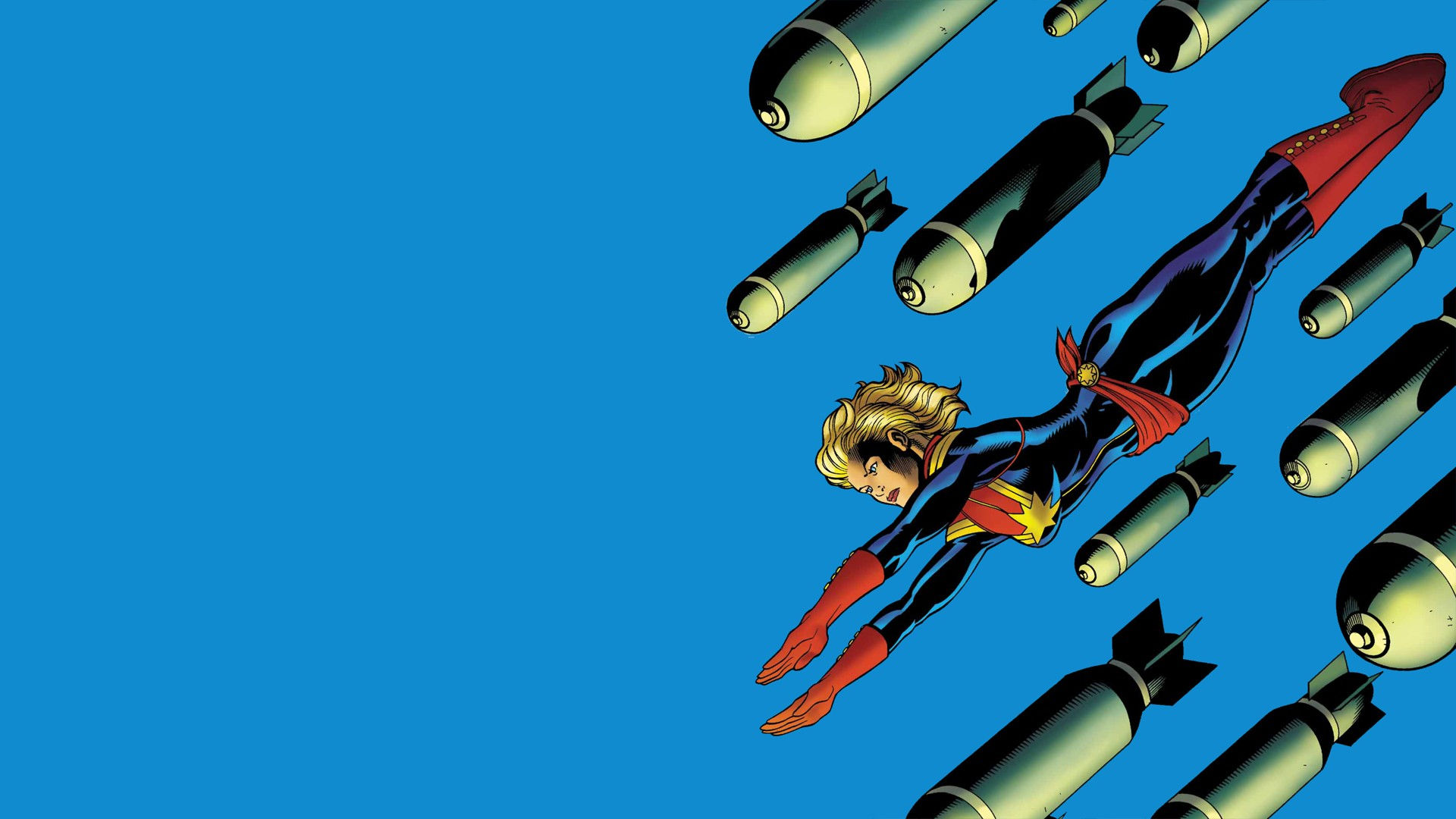 Wallpaper #cmjzE5MBSpphPi3-IQJQ235 Download Captain Marvel Puter Wallpaper Desktop Background by