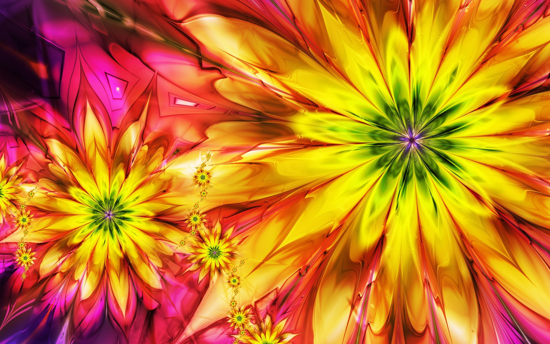 Wallpaper #bH349I4Bnwiau_P6nRGD38 49 Widescreen Desktop Wallpaper Abstract Flower Wallpapersafari