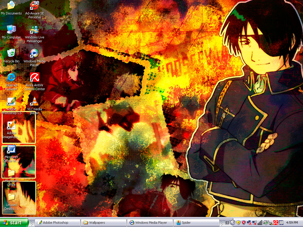 Wallpaper #f6bbb Full Metal Alchemist Roy Mustang Flame Alchemy Decal Etsy