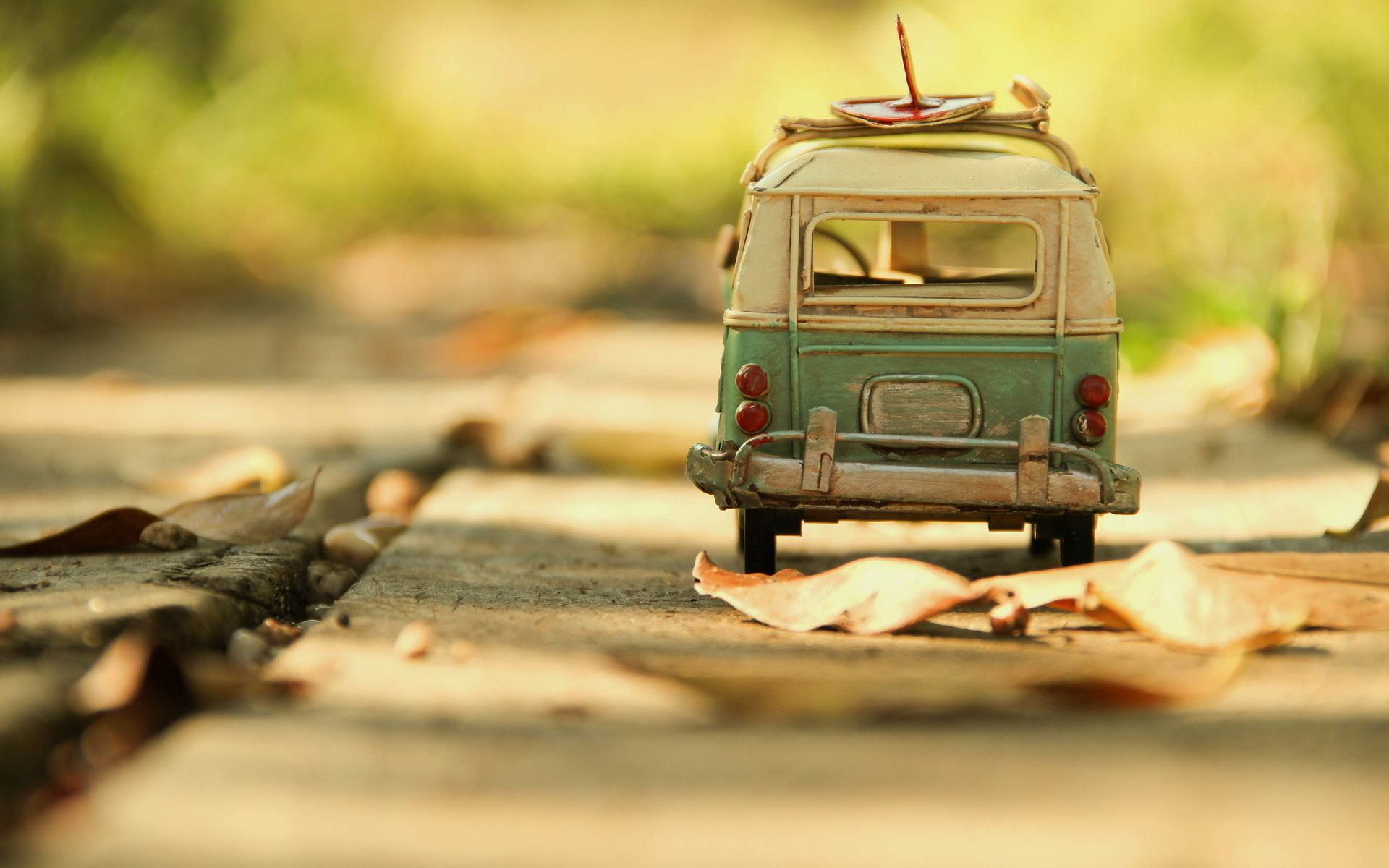 Wallpaper #c6067 Download Flower Tree Car House Retro Vintage Artistic Painting HD Wallpaper