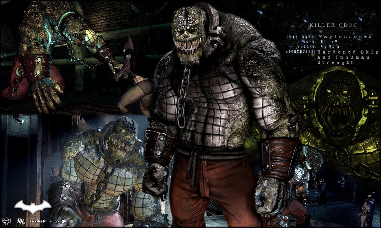 Wallpaper #dRnQH48BtGB6xQ78fXzE49 50 Killer Croc Wallpapers Wallpapersafaricom
