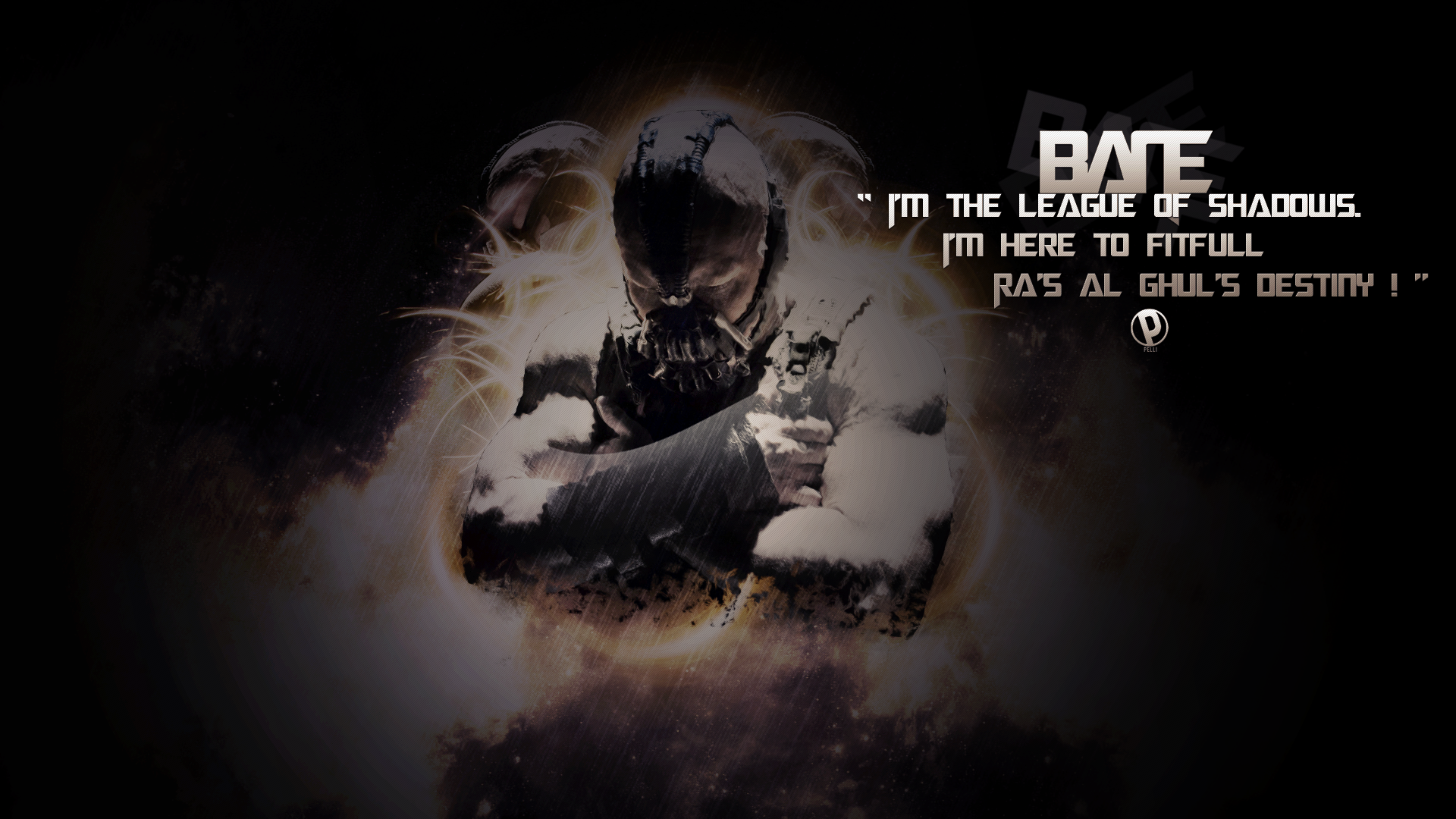 Wallpaper #79083 Tom Hardy as Bane in the Dark Knight Rises Poster Hq Bane Photo