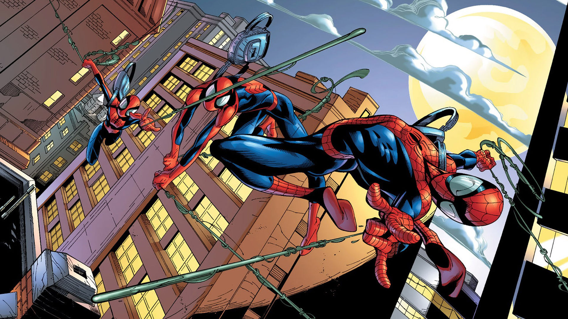 Wallpaper #xH3G7o4Bnwiau_P6jQTI31 Free Download Spiderman Comics Spider Man Superhero Wallpaper 1920x1080