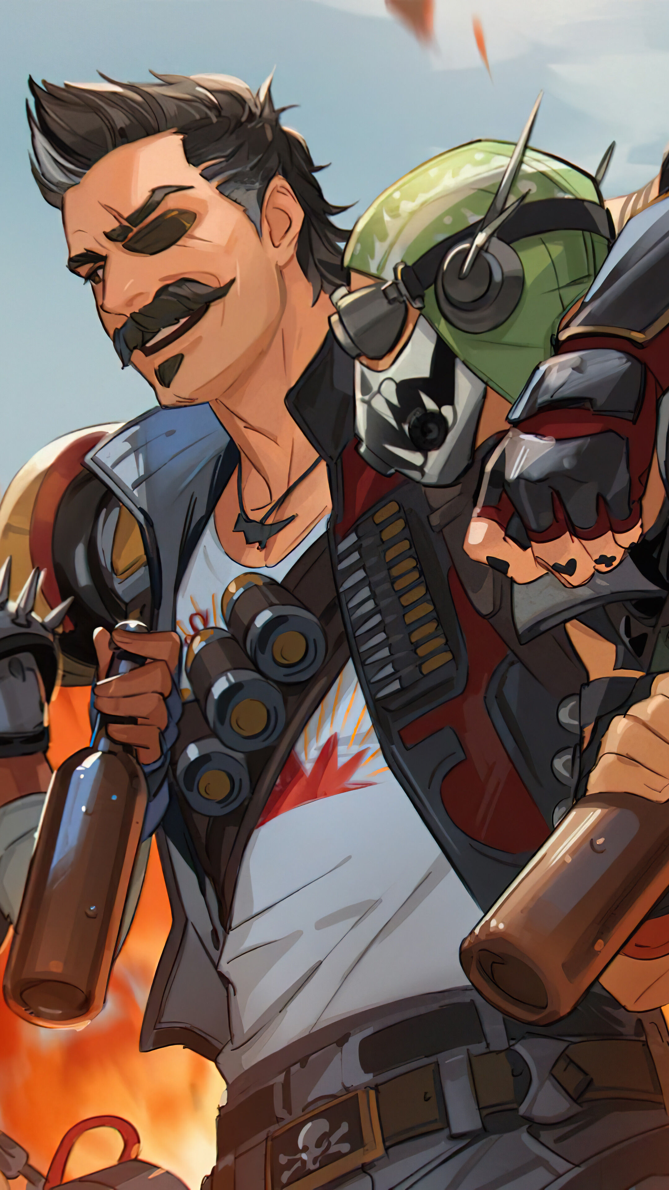 Wallpaper #Ueq0VZMBlwTYPL18GQ5U106 Free Download Fuse Apex Legends HD Wallpaper and Background by