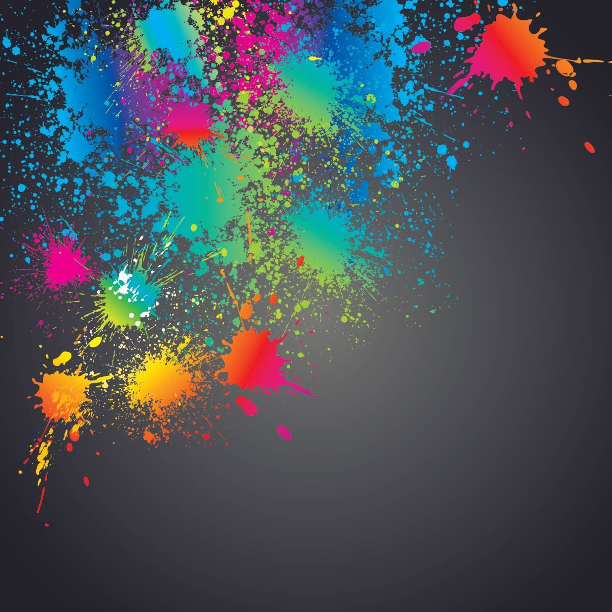 Wallpaper #b29bd Paint Splatter Colorful Background Free Stock Photo Public Domain