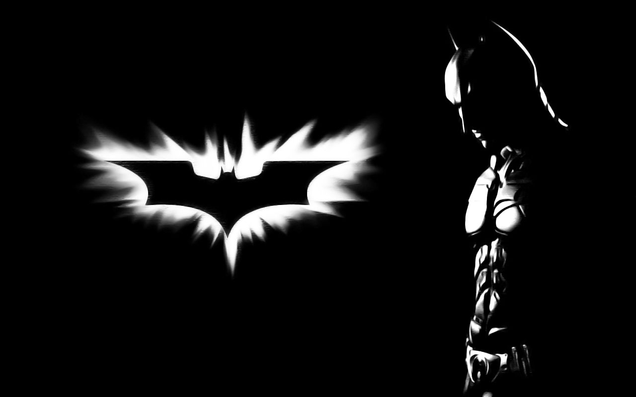 Wallpaper #qx0ULpMBlOZrFDOkP9JS37 50 Black and White Batman Wallpapers Wallpapersafari