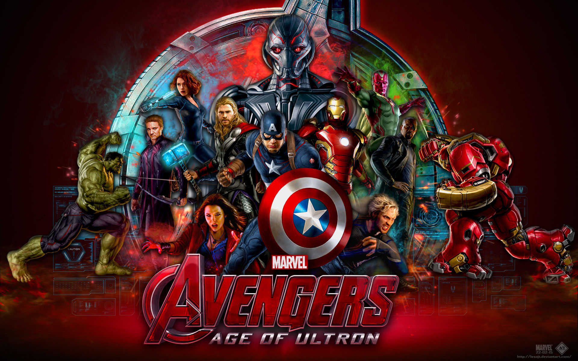 Wallpaper #eqVCOJMBVBiSkHCa3Y0f61 Avengers Age of Ultron Wallpaper Wallpapersafari