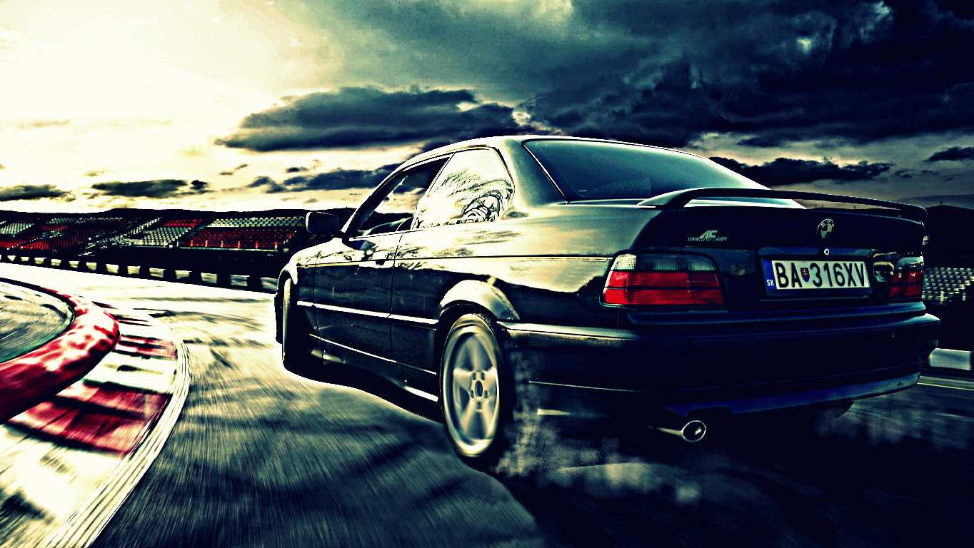 Wallpaper #gUBuMZMBJhL2WPbawsa9386 Free Download E36 Drift by Anco79 on 1364x768 for Your Desktop