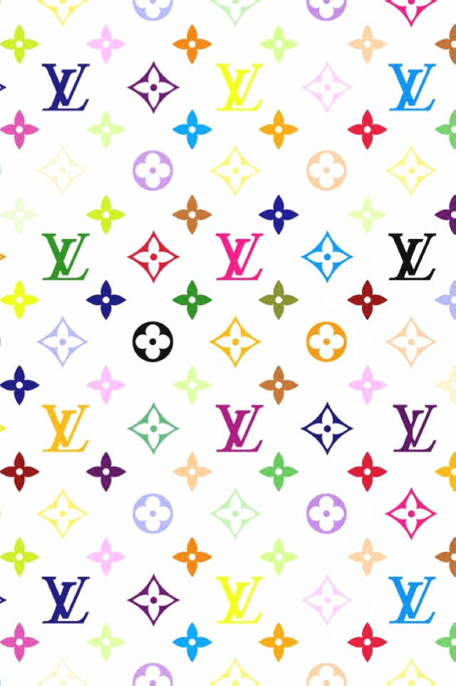 Wallpaper #UmfG5ZIBSpphPi3-tDHV194 Free Download Louis Vuitton Patterns on White Background Wallpaper