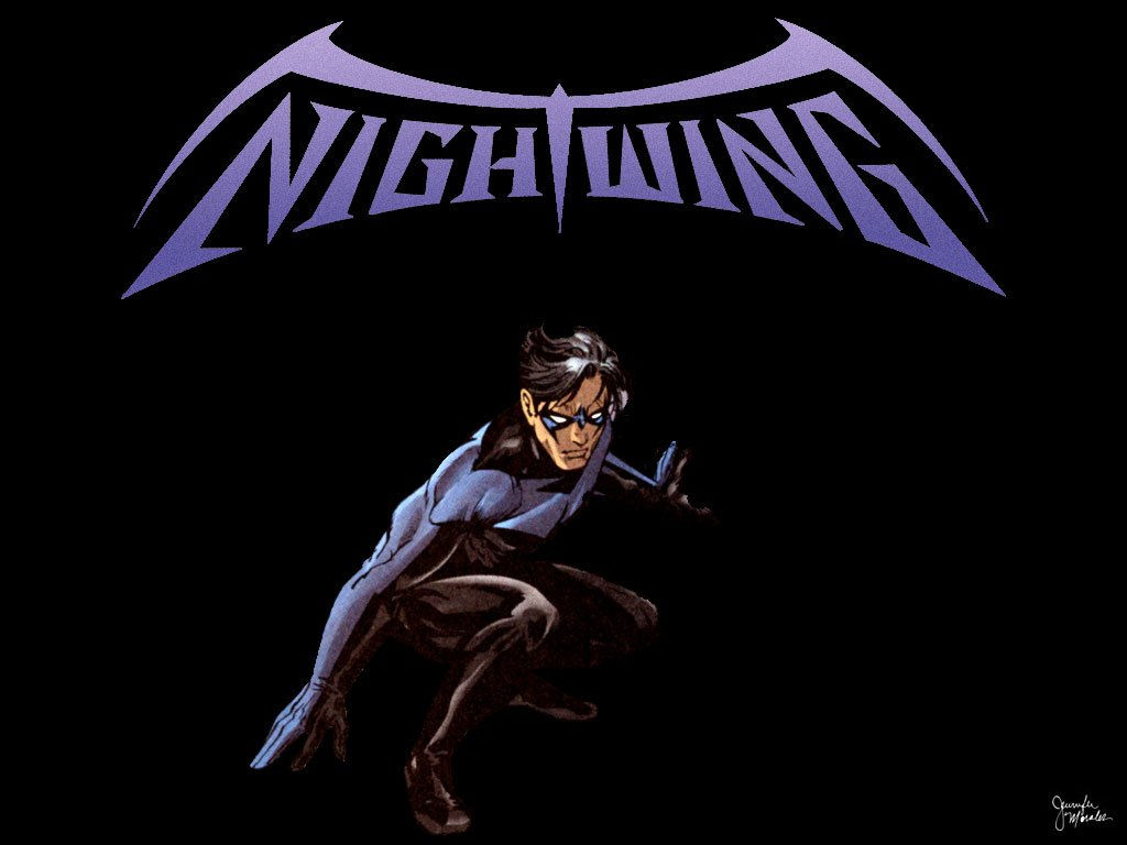 Wallpaper #smeq_5IBSpphPi3-zaNu255 40 Nightwing Wallpapers 1024x768 Wallpapersafari