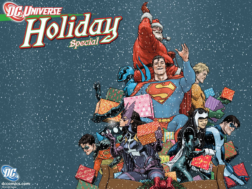 Wallpaper #zTG2NZMB5zzyi_yYsFdD194 DC Comics Christmas Wallpapers Wallpapersafari