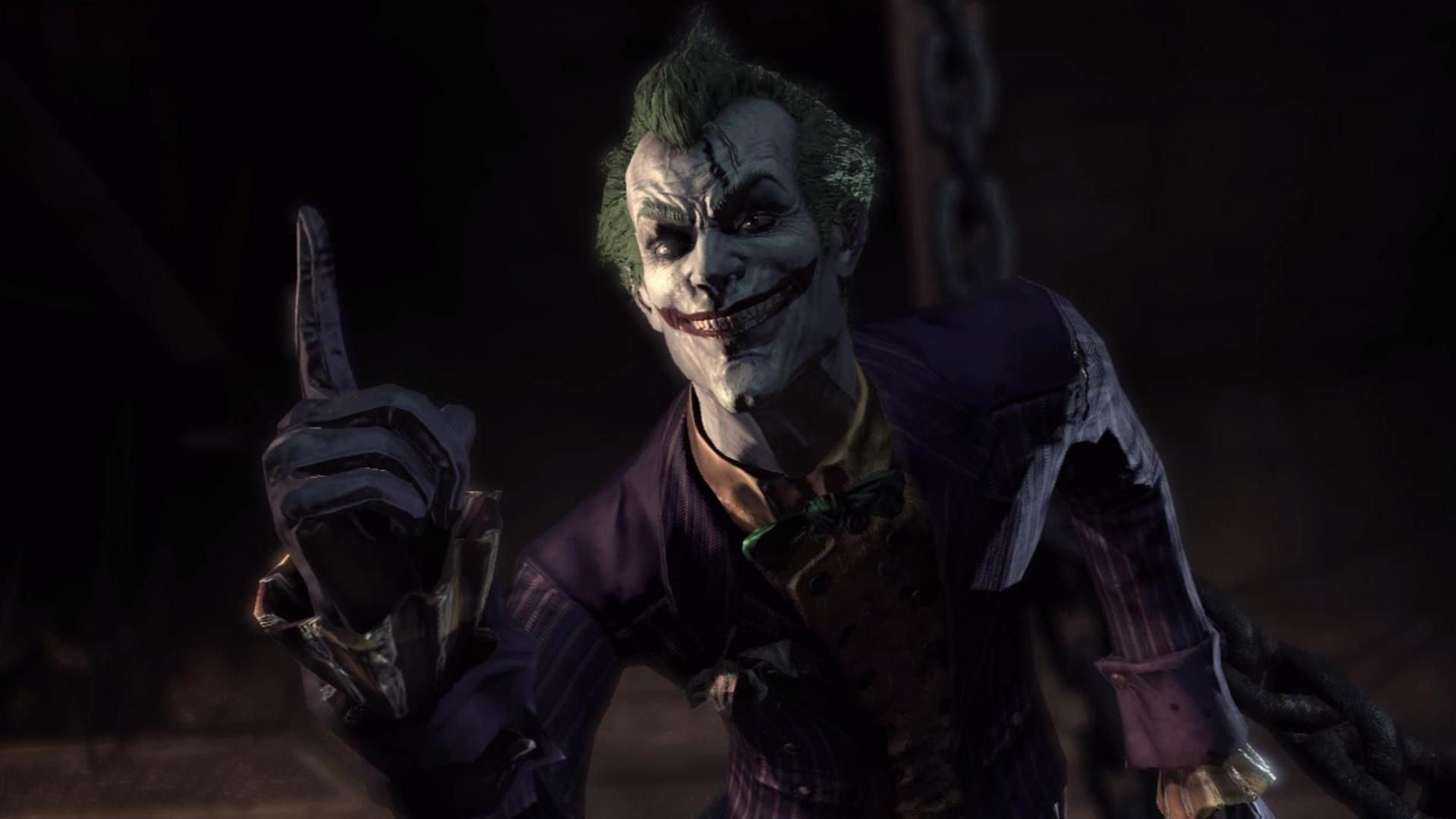 Wallpaper #cn279I4Bnwiau_P63xCm41 43 the Joker Arkham Wallpaper Wallpapersafari