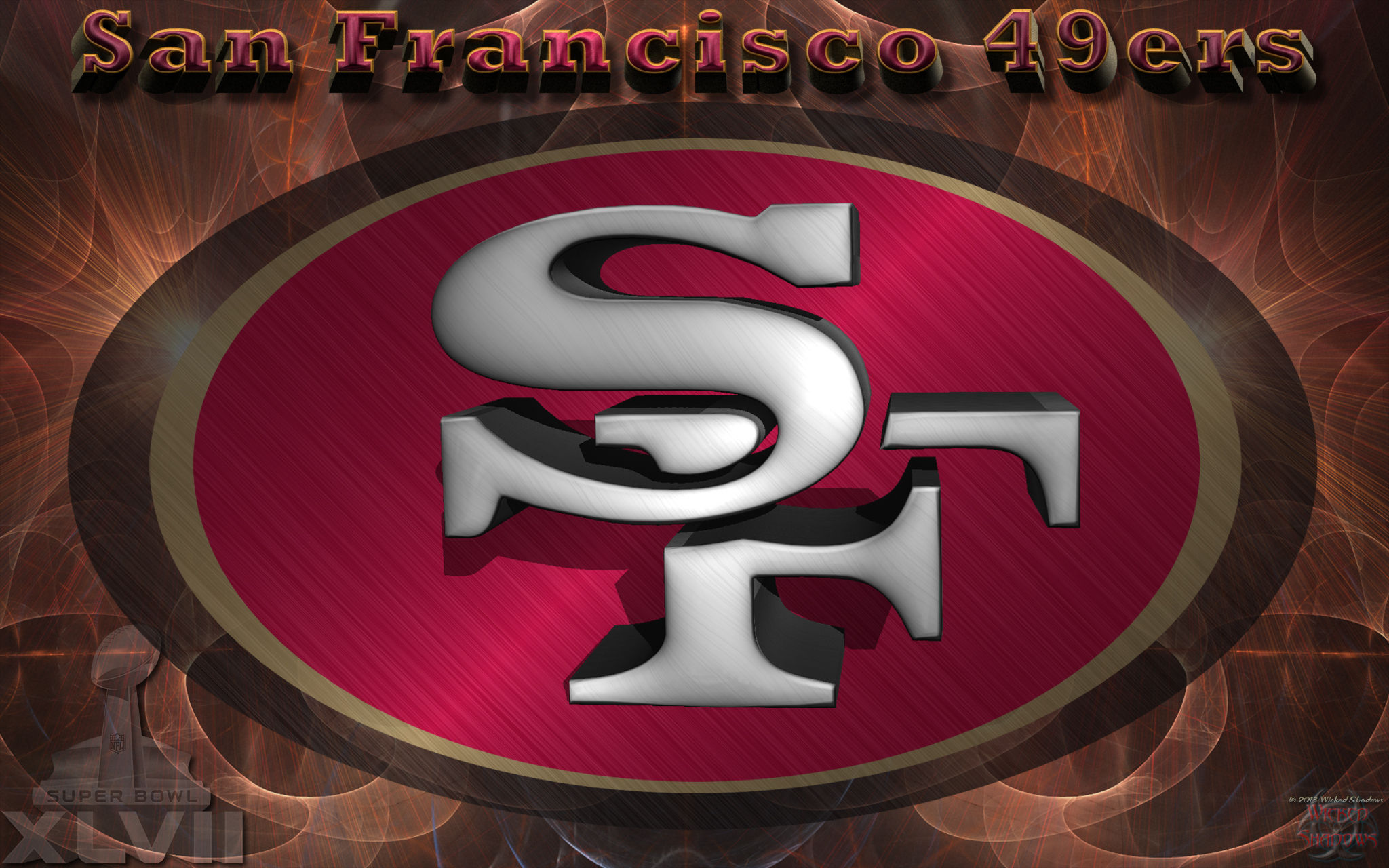 Wallpaper #bde60 Pin by the Deck on NFL 49ers Pictures San Francisco 49ers Logo San