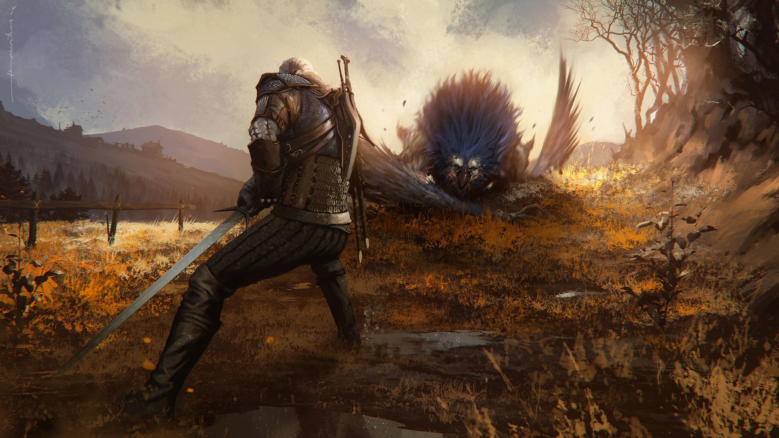 Wallpaper #RkDEMZMBJhL2WPbaNsiW331 Witcher 3 Wallpaper 2560x1440 Wallpapersafari