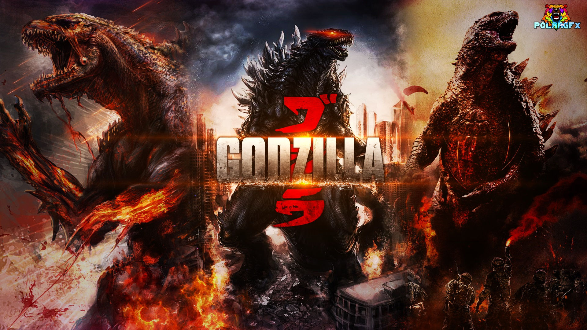 Wallpaper #22f65 Godzilla King of the Monsters Theme for Windows 10 11