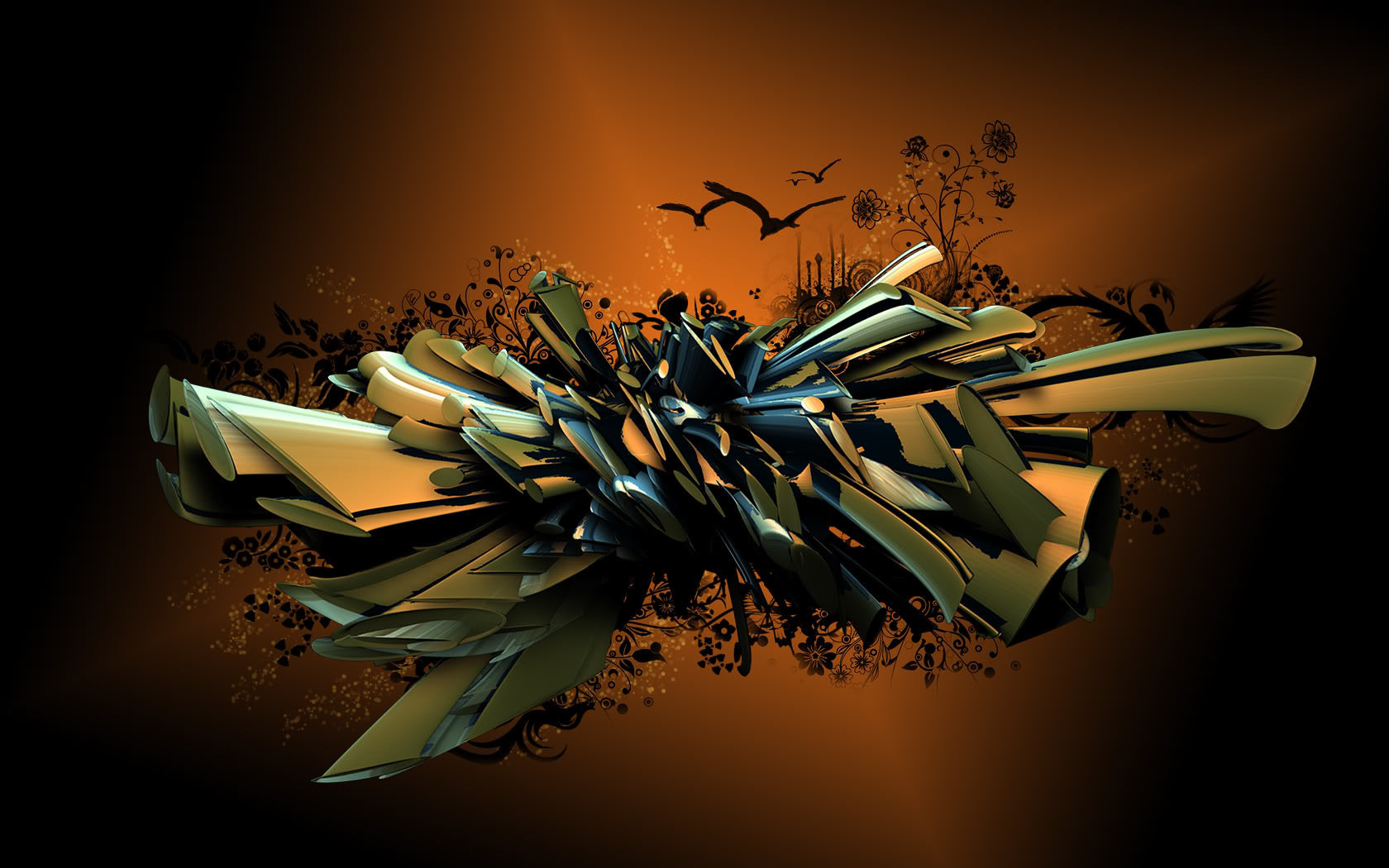 Wallpaper #YX329I4Bnwiau_P6ARFH16 49 Cool 3D Abstract Wallpapers Wallpapersafari