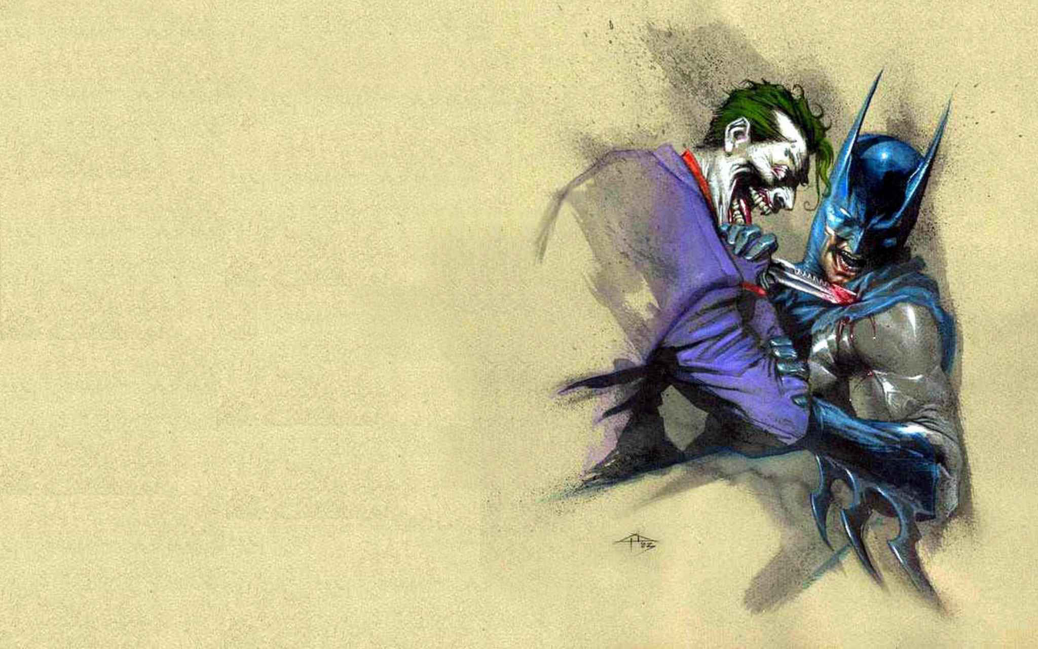 Wallpaper #i2iZJJMBSpphPi3-tDmd424 Free Download Batman and the Joker Batman Wallpaper 1420992 2048x1280