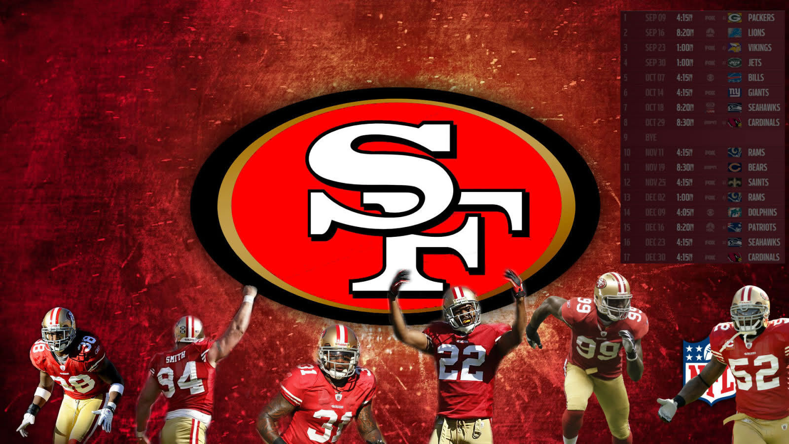 Wallpaper #bde60 Pin by the Deck on NFL 49ers Pictures San Francisco 49ers Logo San