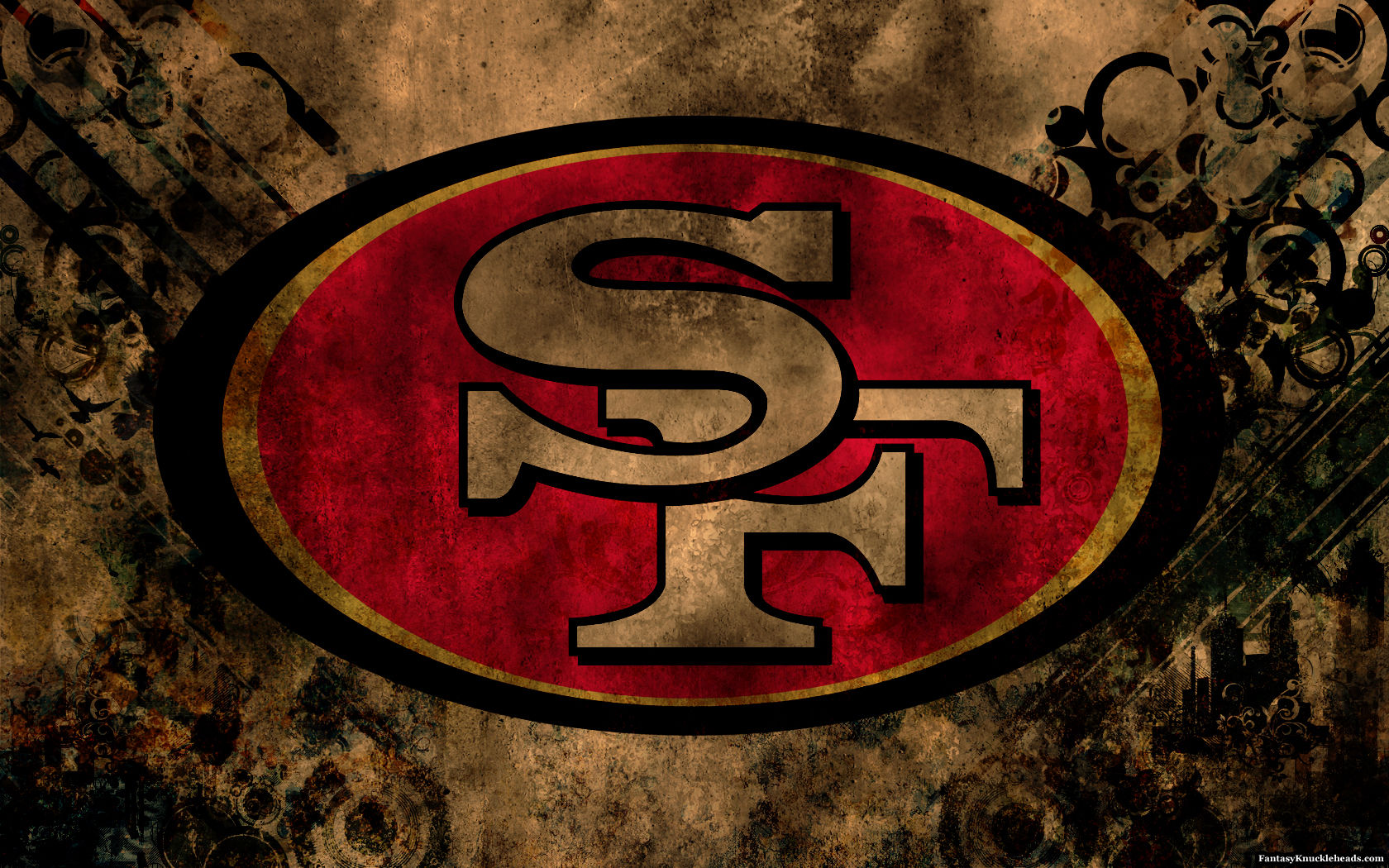 Wallpaper #bde60 Pin by the Deck on NFL 49ers Pictures San Francisco 49ers Logo San