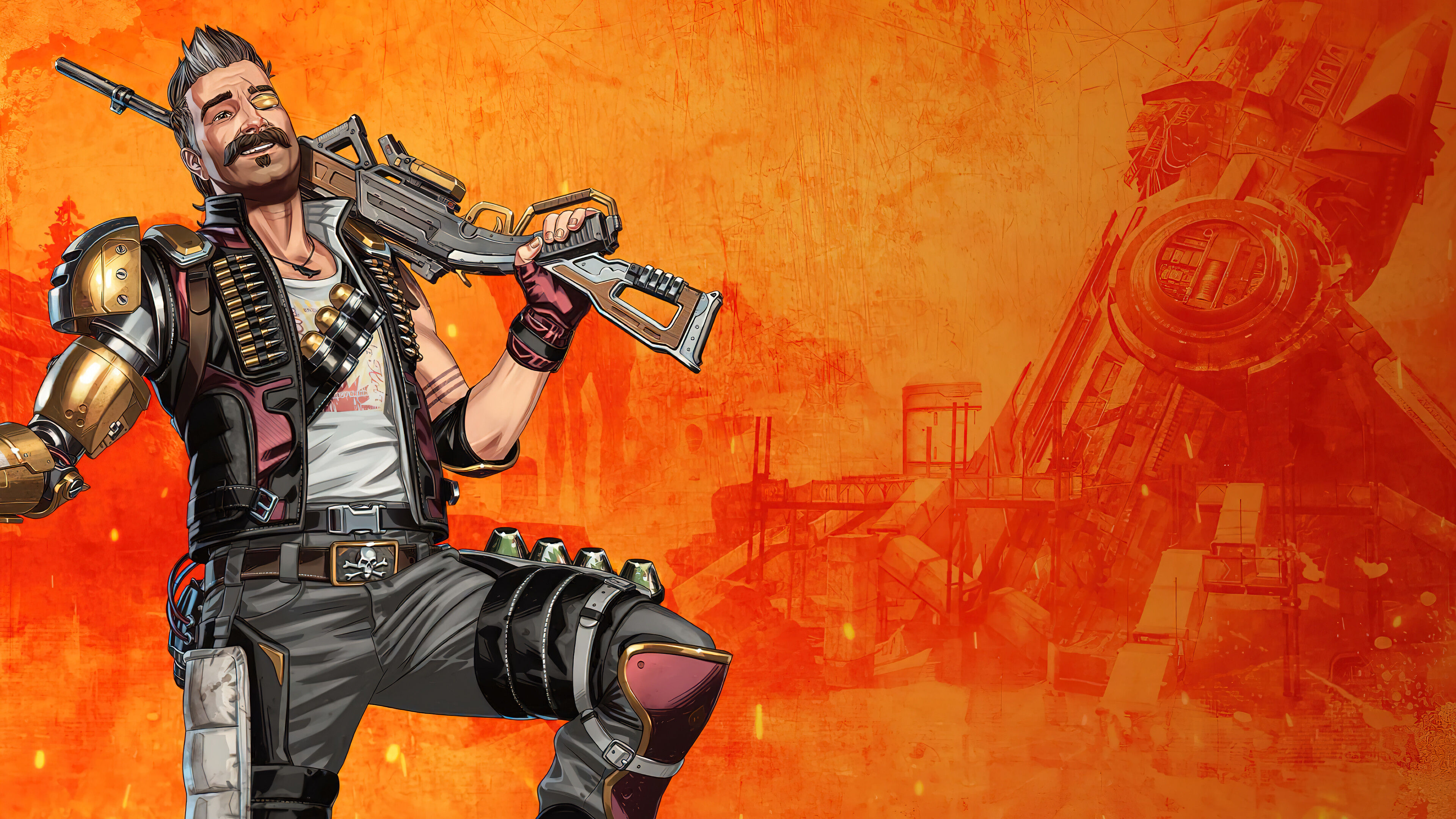 Wallpaper #Ueq0VZMBlwTYPL18GQ5U113 40 Fuse Apex Legends Wallpapers Wallpapersafari