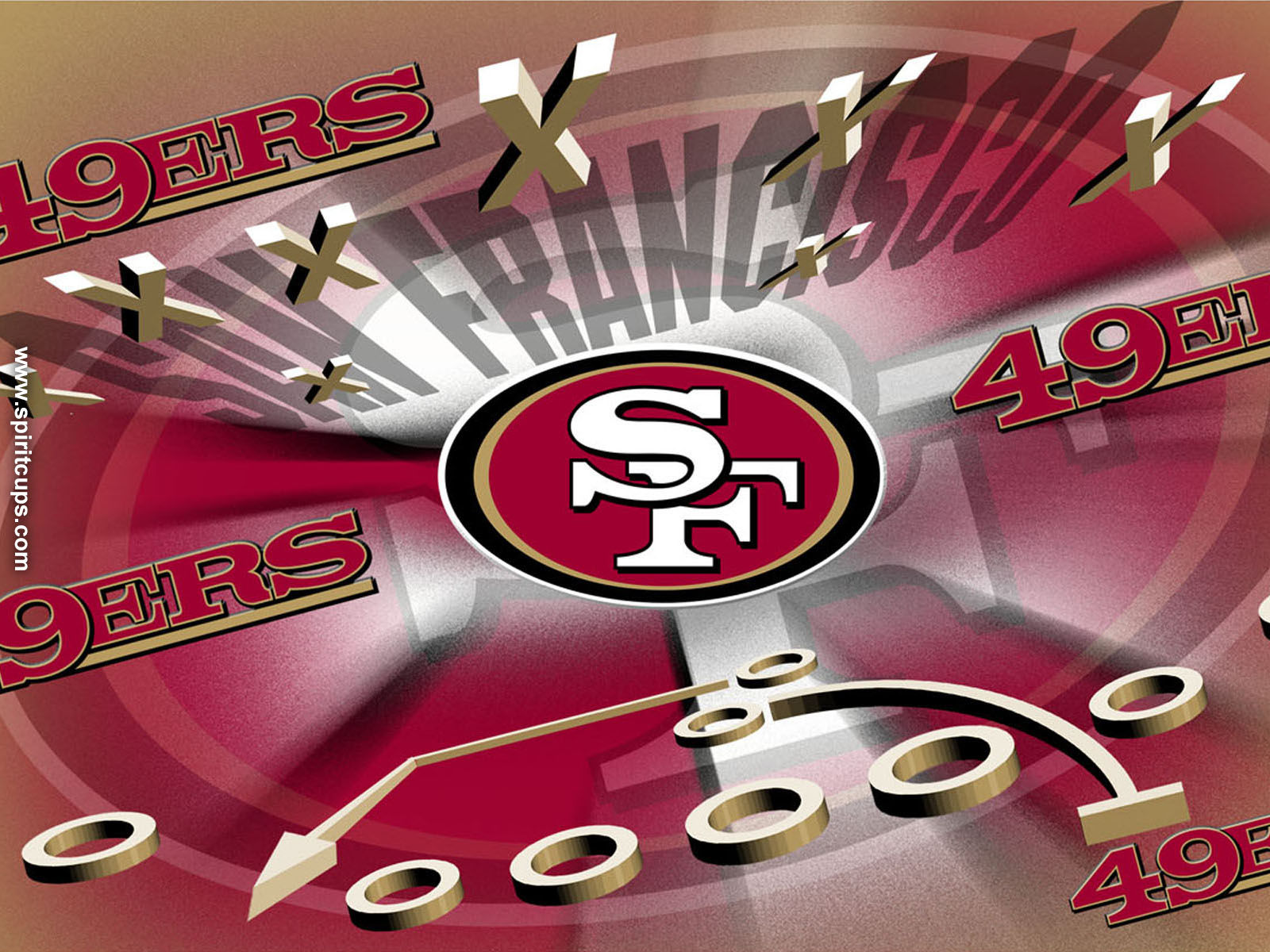 Wallpaper #bde60 Pin by the Deck on NFL 49ers Pictures San Francisco 49ers Logo San