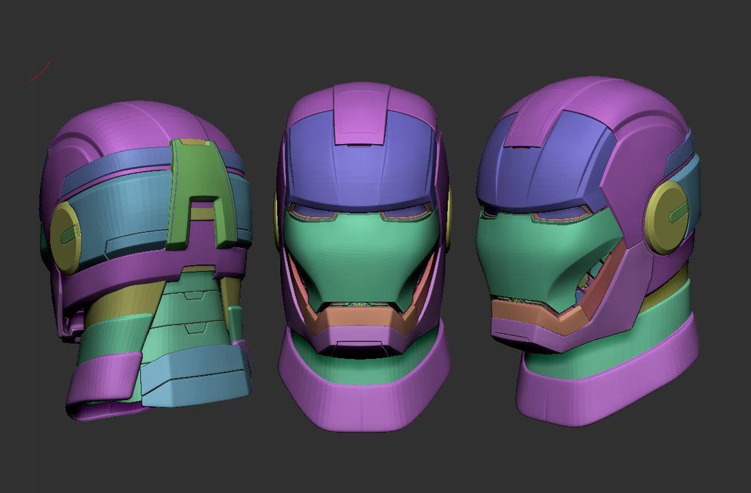 Wallpaper #bWe375IBSpphPi3-bmPv79 Iron Man Suit 3D Model